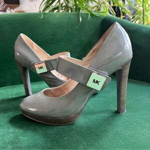 patent-leather Michael Kors platform mary jane